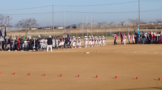 神戸軟式野球協会　学童大会開会式