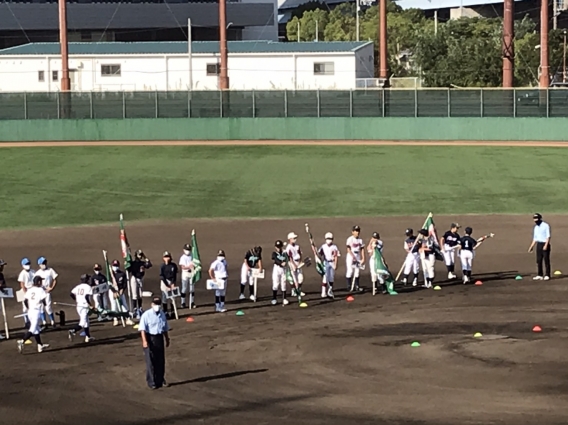 第50回　全神戸軟式少年野球選手権大会　開会式（R2.8.23）